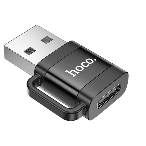 Hoco Adapter USB to USB-C UA31D - Black