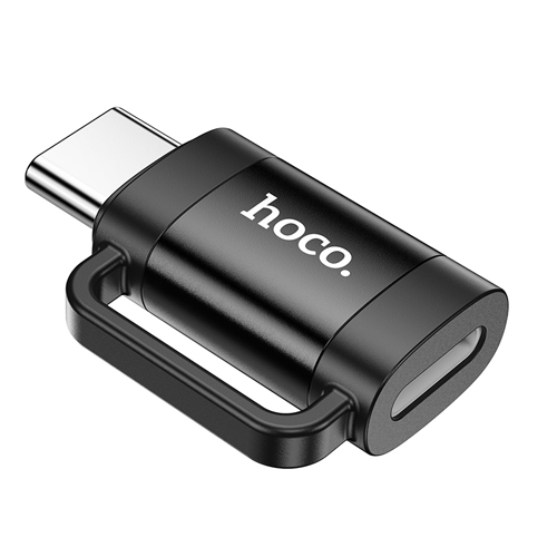 Hoco Adapter USB-C to Lightning UA31E - Black