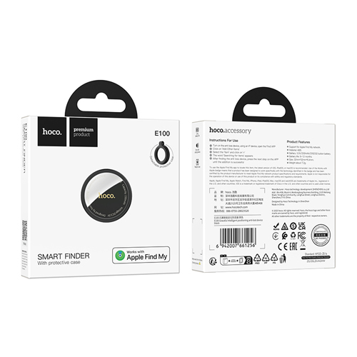 Hoco Intelligent Positioning Anti-Lost Device E100 - Black