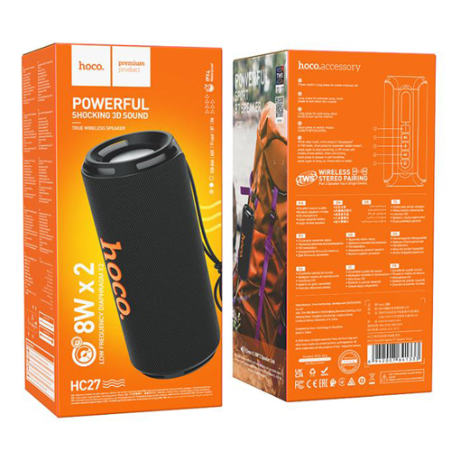 Hoco Soundful Sports Wireless Bluetooth Speaker HC27 - Black