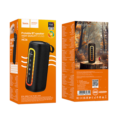 Hoco Sports Wireless Bluetooth Speaker HC36 - Black