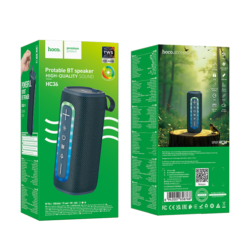 Hoco Sports Wireless Bluetooth Speaker HC36 - Navy Blue