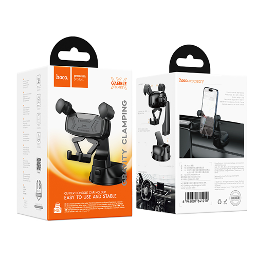 Hoco Dashboard Phone Car Holder H67 - Black
