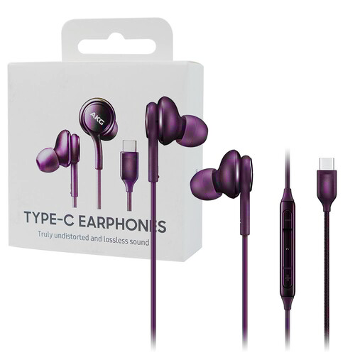 Galaxy Note 10 AKG Series USB-C Earphones - Burgundy