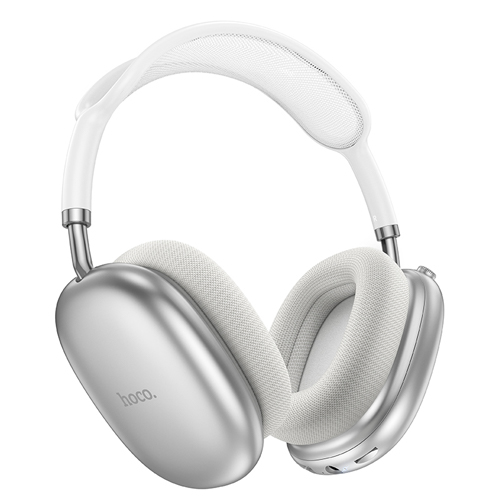 Hoco Comfortable Wireless Bluetooth Headphones W55 - Silver