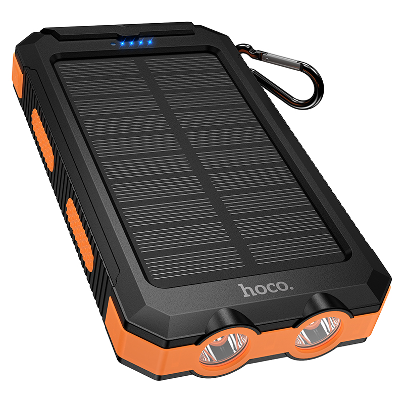 Hoco Solar Power Bank 8000mAh J164 - Black