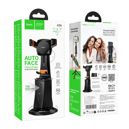Hoco Live Selfie Smart Camera Auto Face K26 - Black