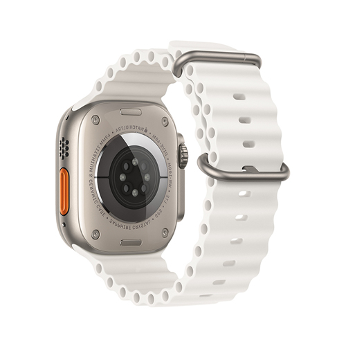 Hoco Double Silicone Strap for iWatch (38/40/41mm) WA12 - White
