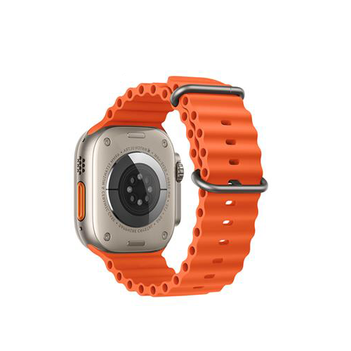 Hoco Double Silicone Strap for iWatch (42/44/45/49mm) WA12 - Orange