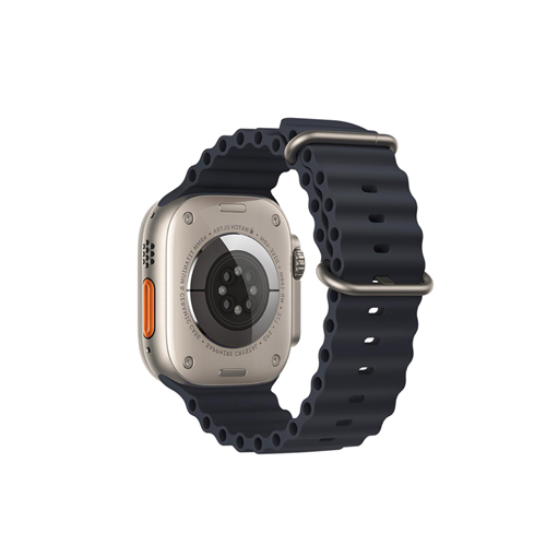 Hoco Double Silicone Strap for iWatch (38/40/41mm) WA12 - Midnight Blue