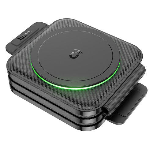 Hoco Folding Magnetic Wireless Fast Charger CQ4 - Black