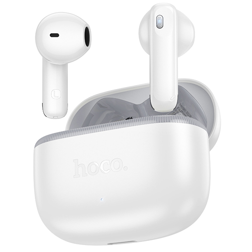Hoco True BT Wireless Headset with Charging Case EQ28 - White Star