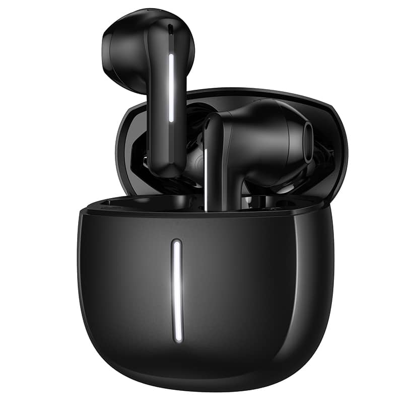 Hoco Comfortable Semi-in Ear Headset with Charging Case EQ33 - Black