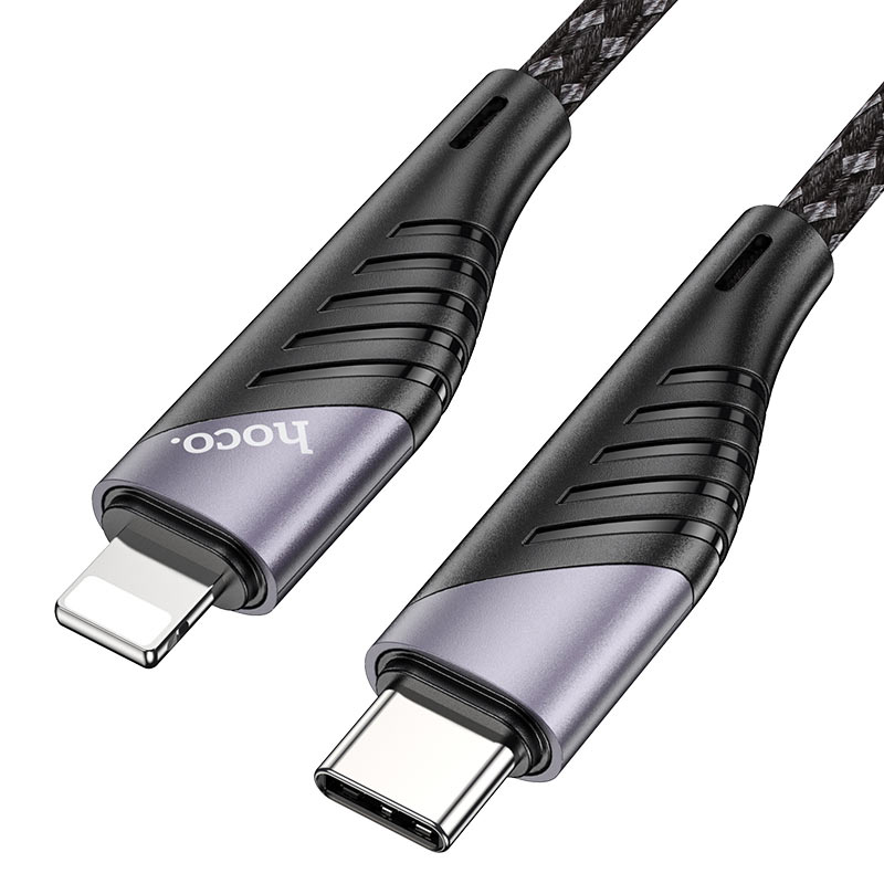 Hoco Type-C to Lightning 1mtr U95 Cable Black