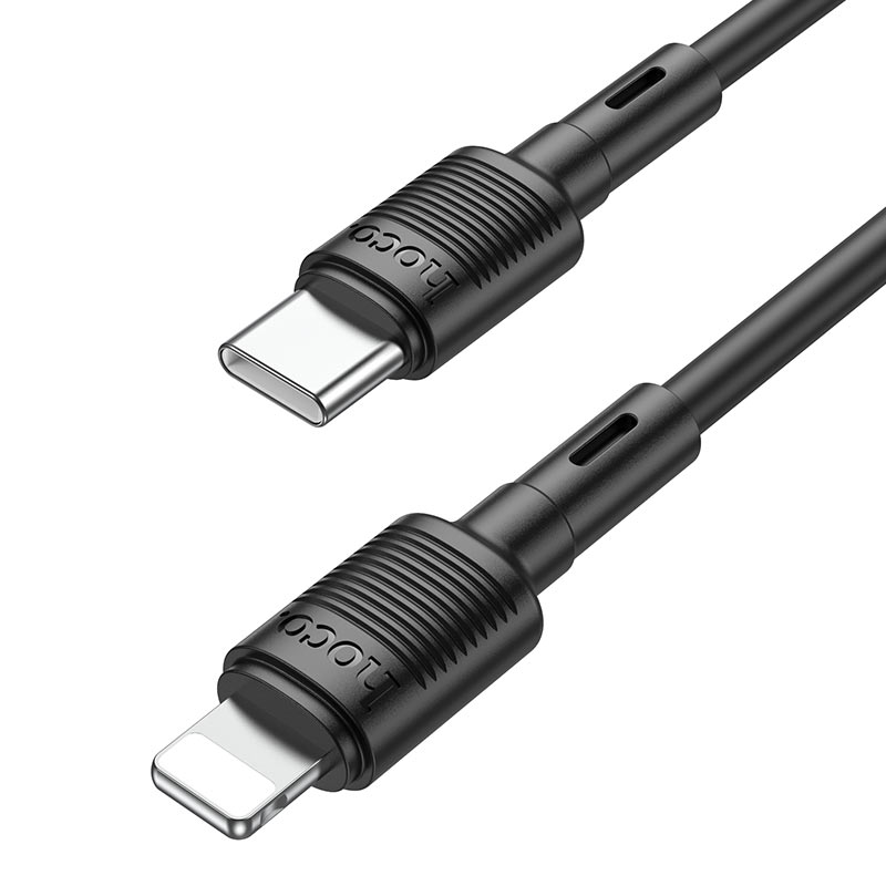 Hoco Type-C to Lightning 1mtr X83 Cable White
